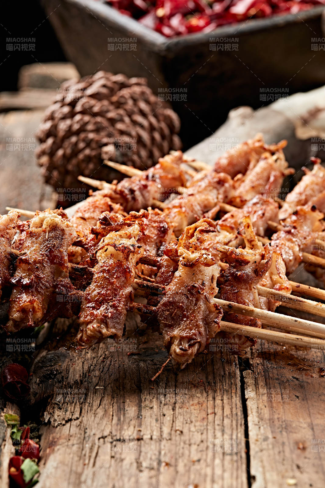 炭烤培根金针菇卷图片