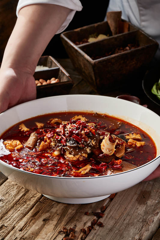 川香传统毛血旺图片