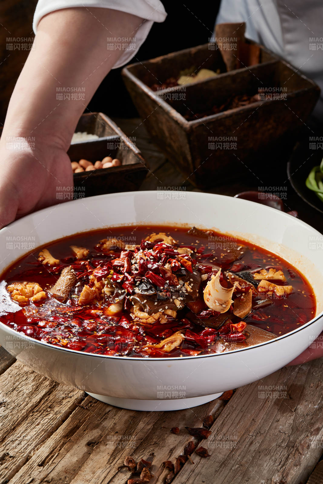 川香传统毛血旺图片