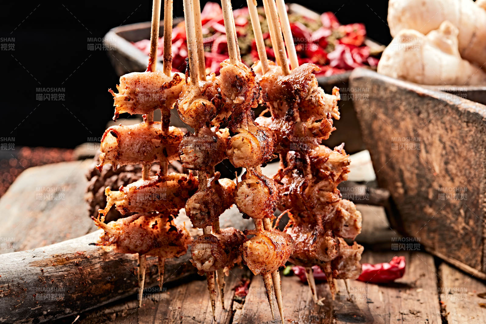 炭烤培根金针菇卷图片