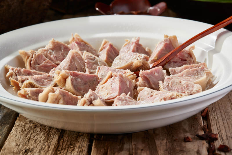 蒙餐水煮肚包肉图片