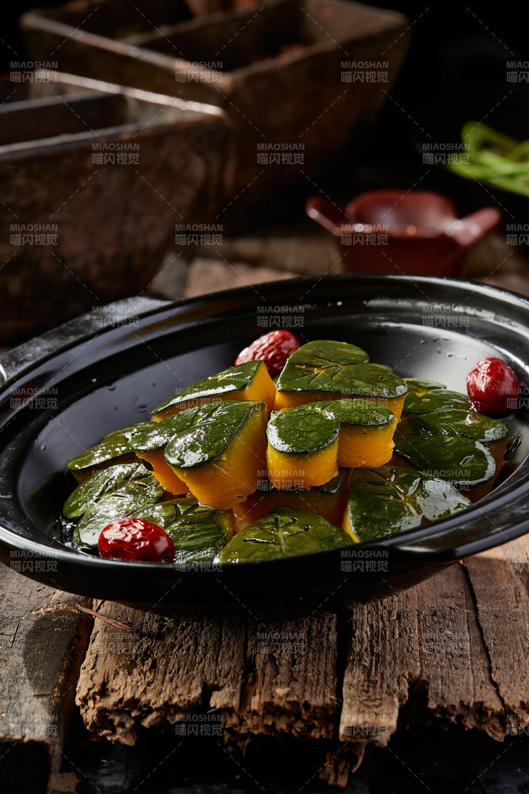 砂锅红枣蜂蜜焗南瓜图片