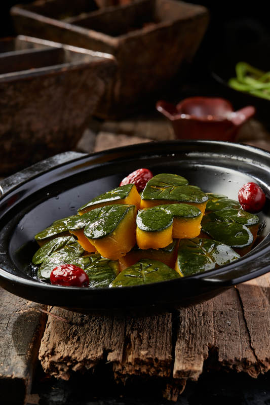 砂锅红枣蜂蜜焗南瓜图片