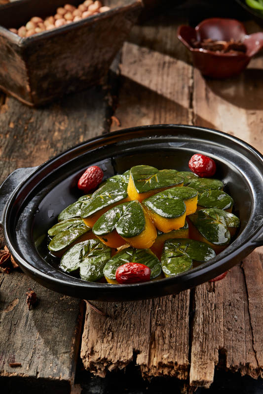 砂锅红枣蜂蜜焗南瓜图片