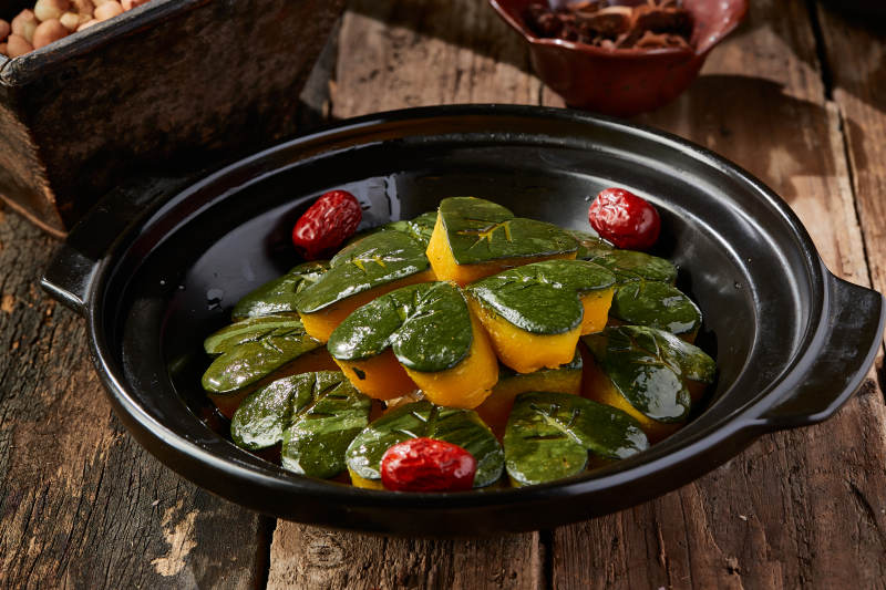 砂锅红枣蜂蜜焗南瓜图片