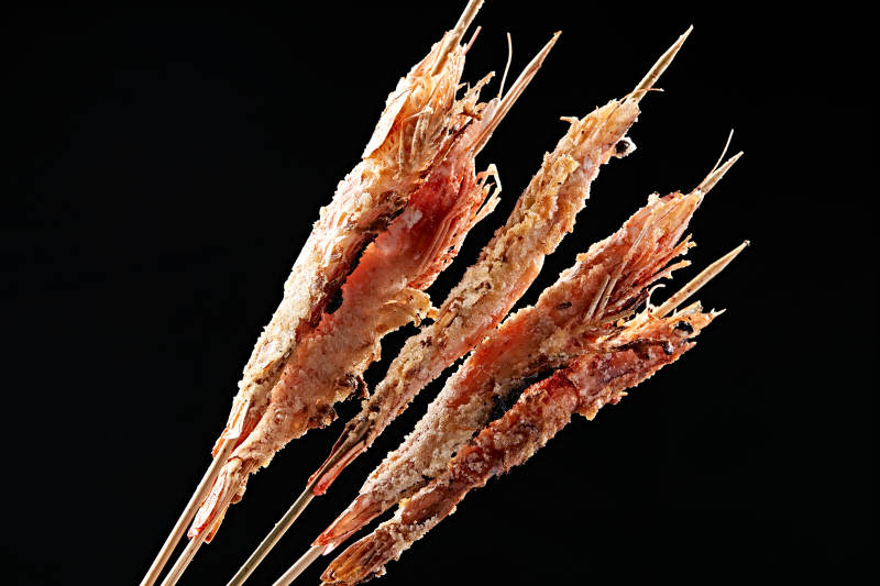 炭烤盐焗大虾图片