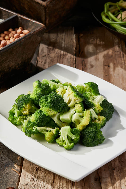 白灼西蓝花图片