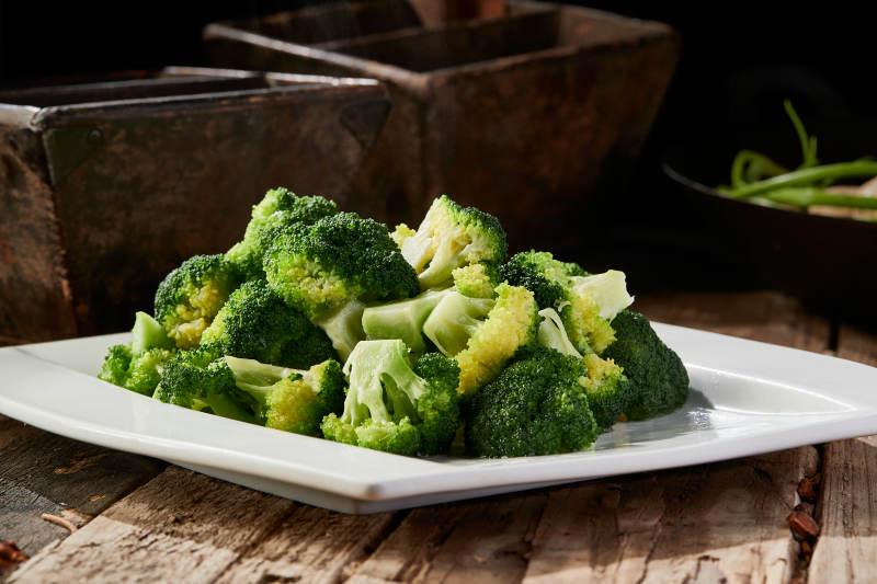 白灼西蓝花图片