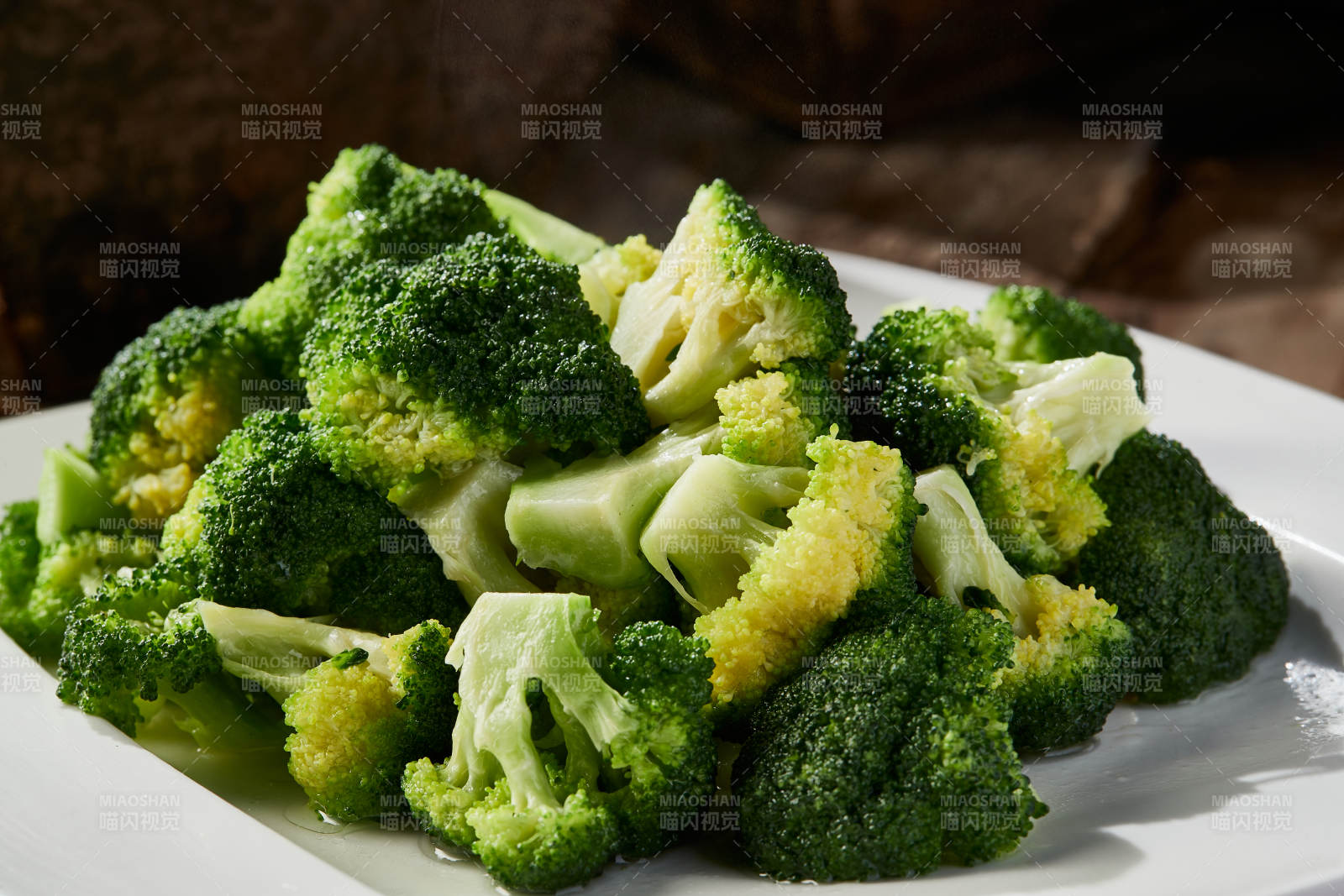 白灼西蓝花图片