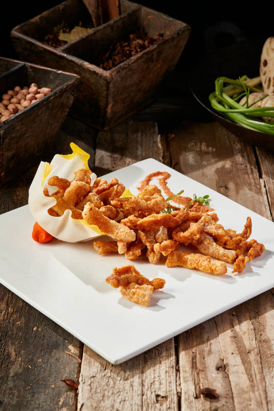 椒盐香炸小酥肉图片