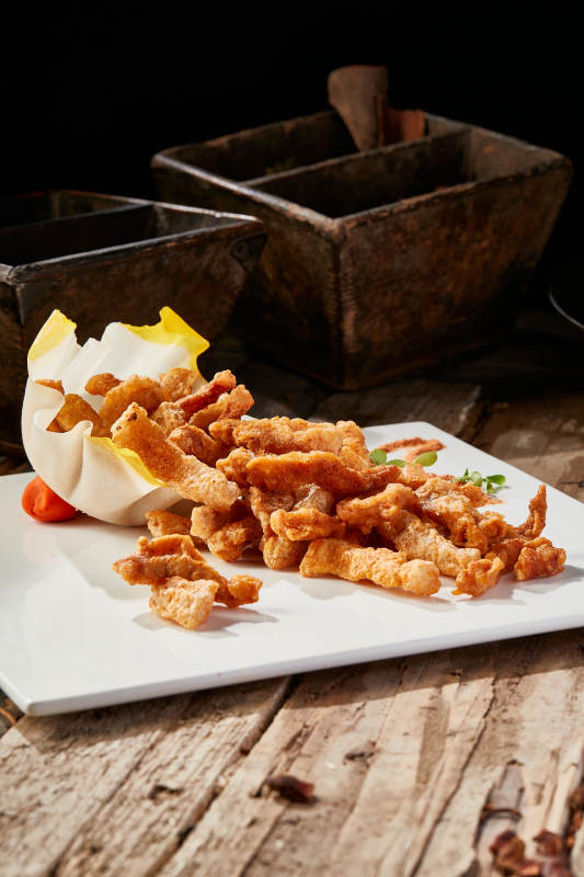 椒盐香炸小酥肉图片