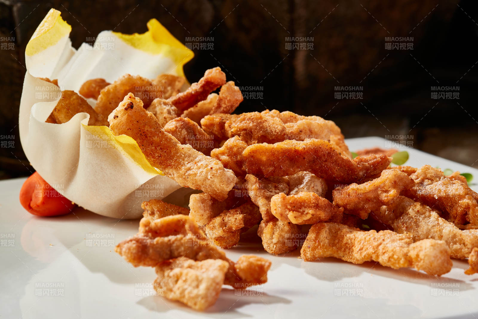 椒盐香炸小酥肉图片