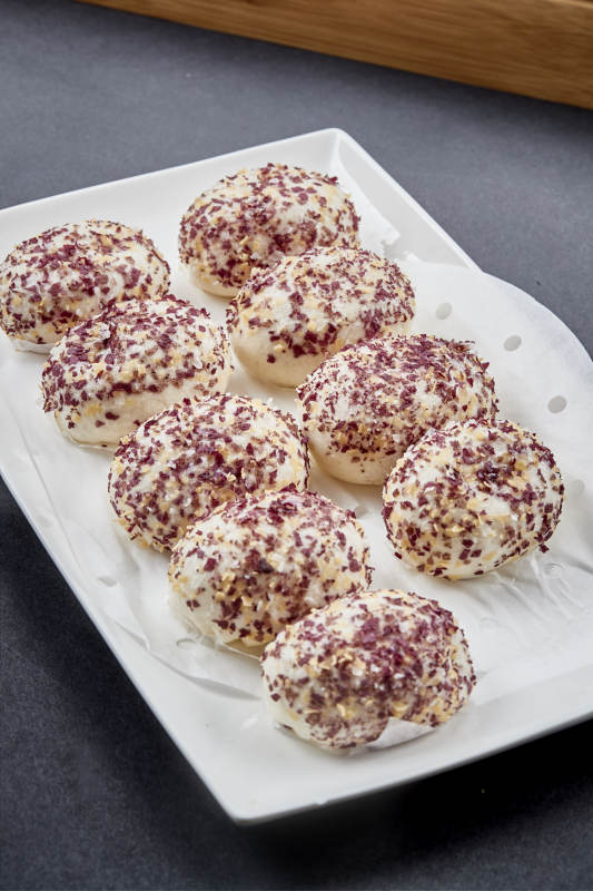 早茶茶点港式茶餐流沙金麦爆图片