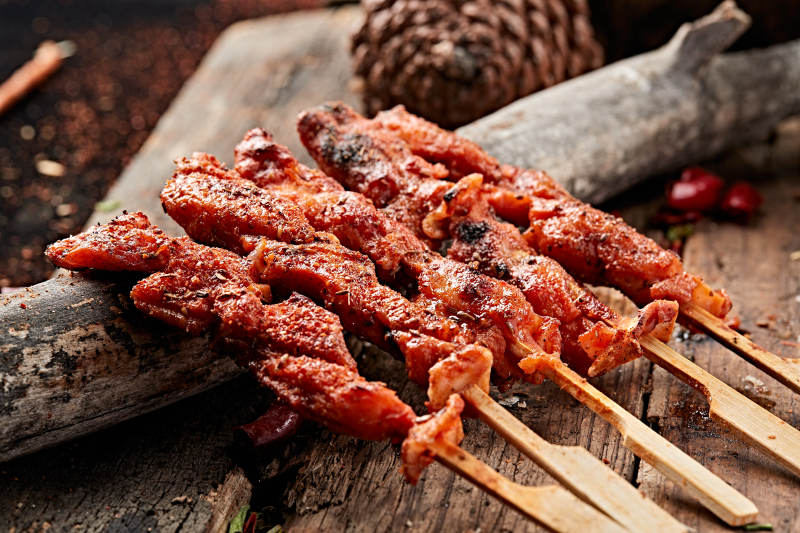 炭烤骨肉相连图片