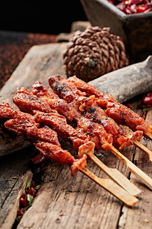 炭烤骨肉相连图片