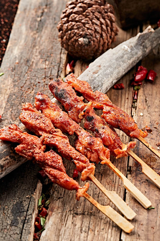 炭烤骨肉相连图片