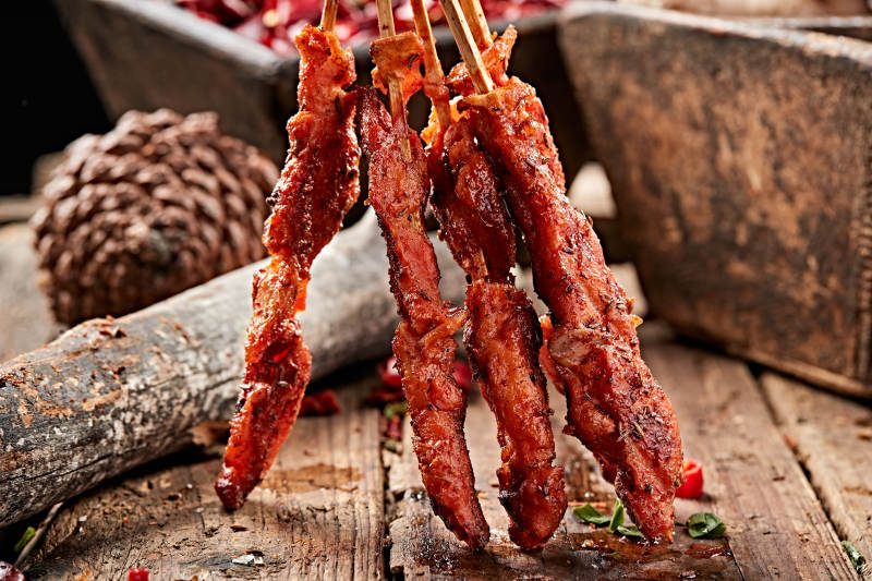 炭烤骨肉相连图片