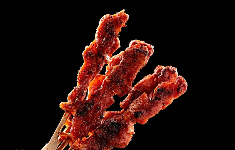 炭烤骨肉相连图片