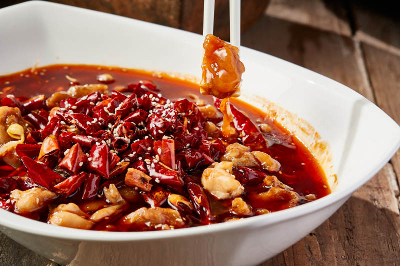 川味麻辣口水牛蛙图片