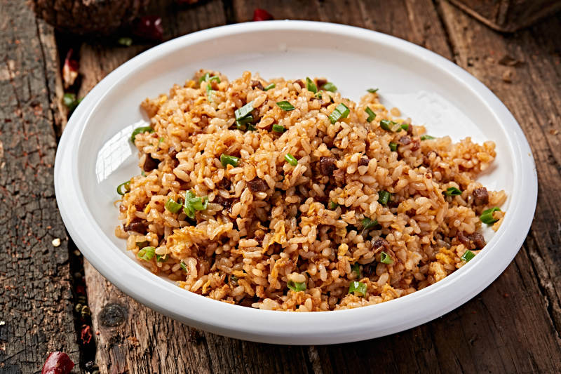 美味风味炒饭图片