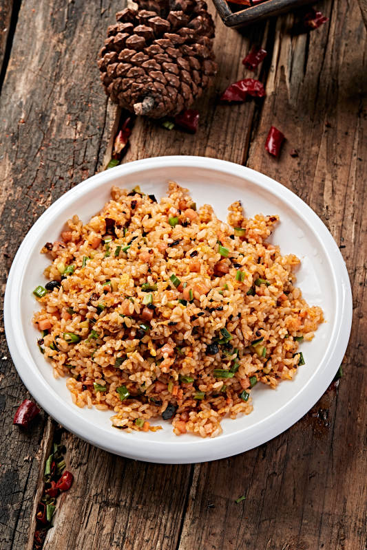 美味风味炒饭图片
