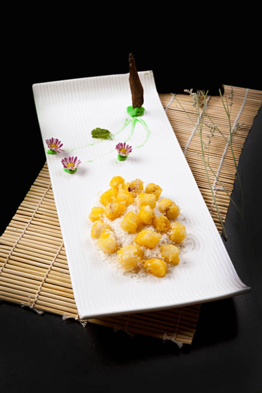 金沙鳕鱼粒图片