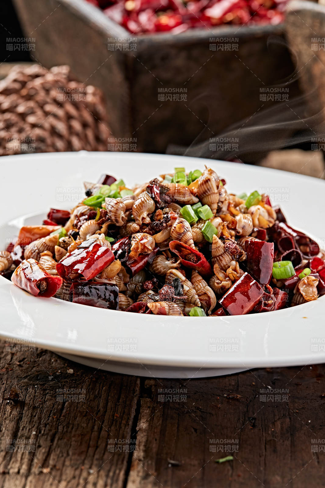 川味麻辣小海螺图片