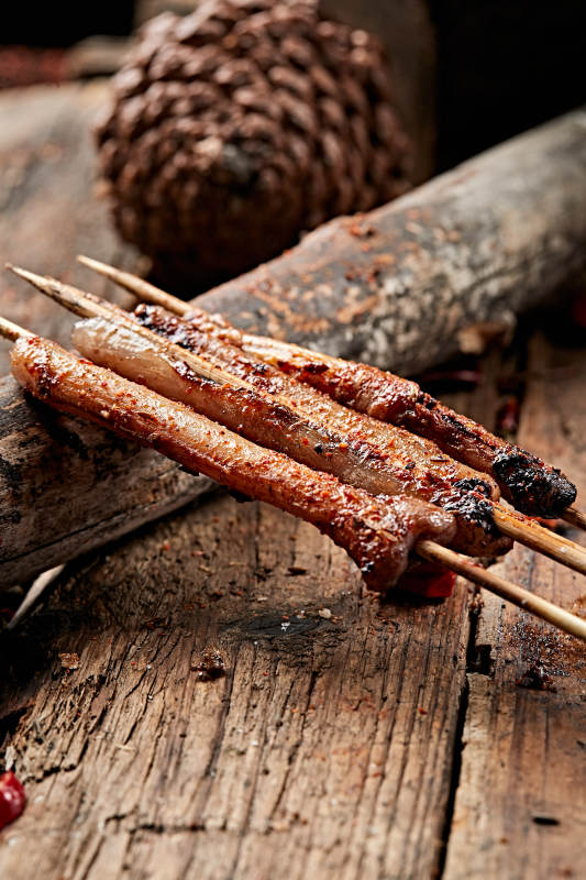 炭烤滋补羊鞭图片