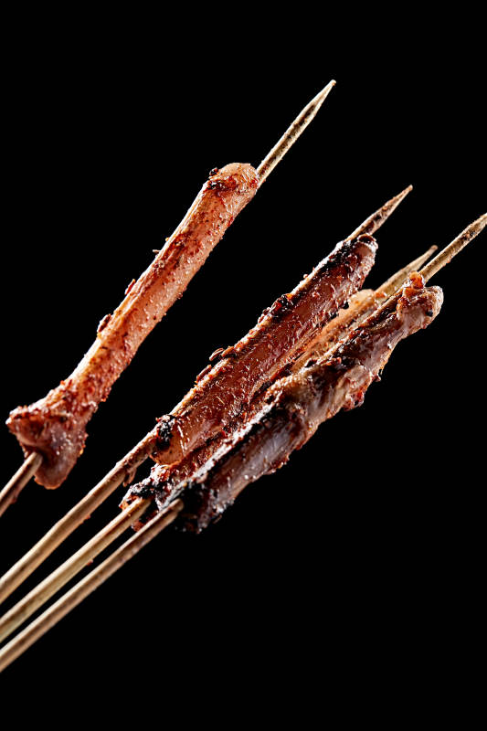 炭烤滋补羊鞭图片