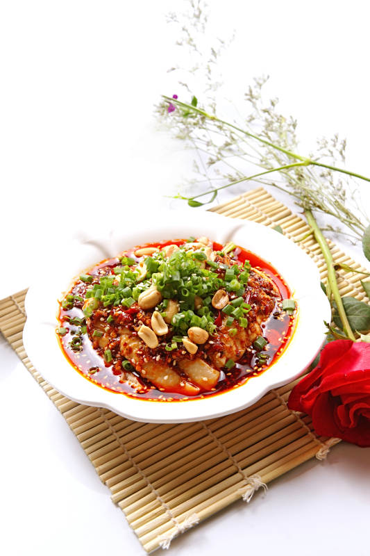 川香红油口水鸡图片