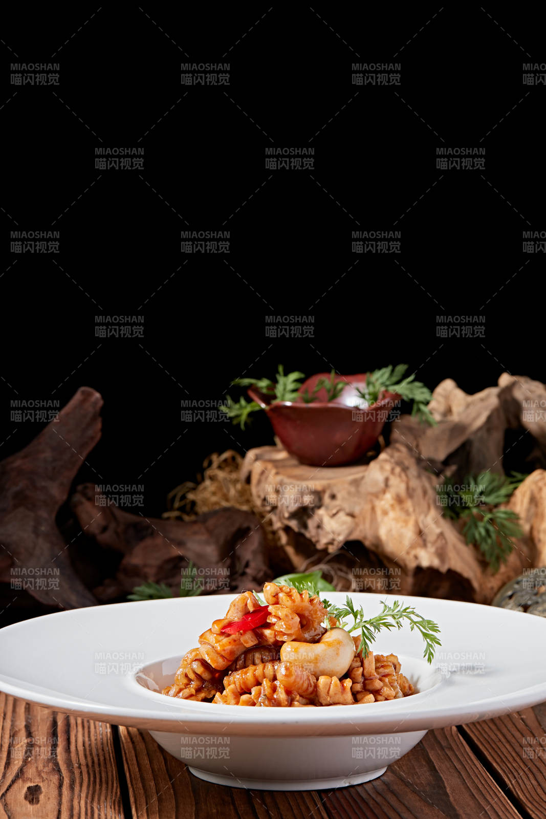 红烧鸡佛鹿鞭花图片