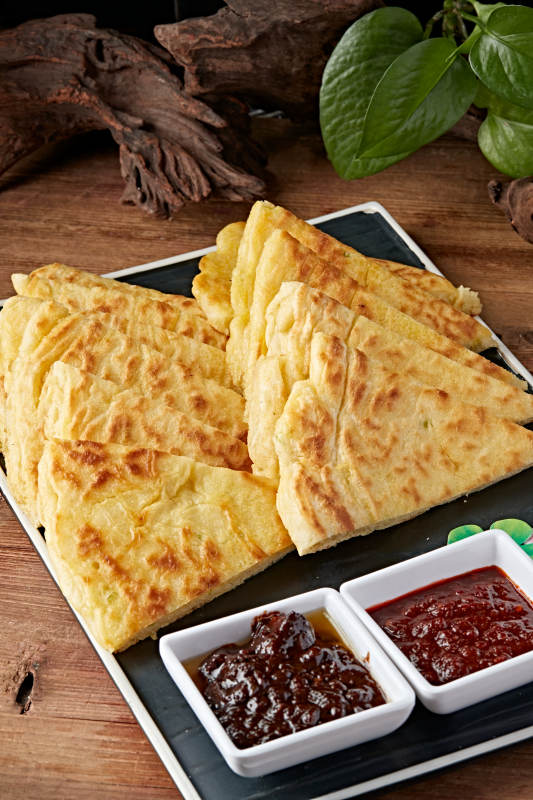 手工烙大饼图片