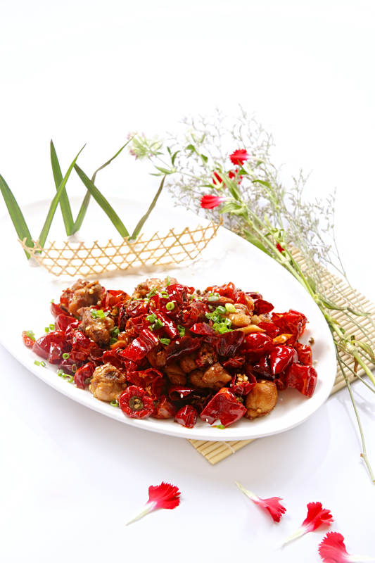 川味辣子鸡块图片