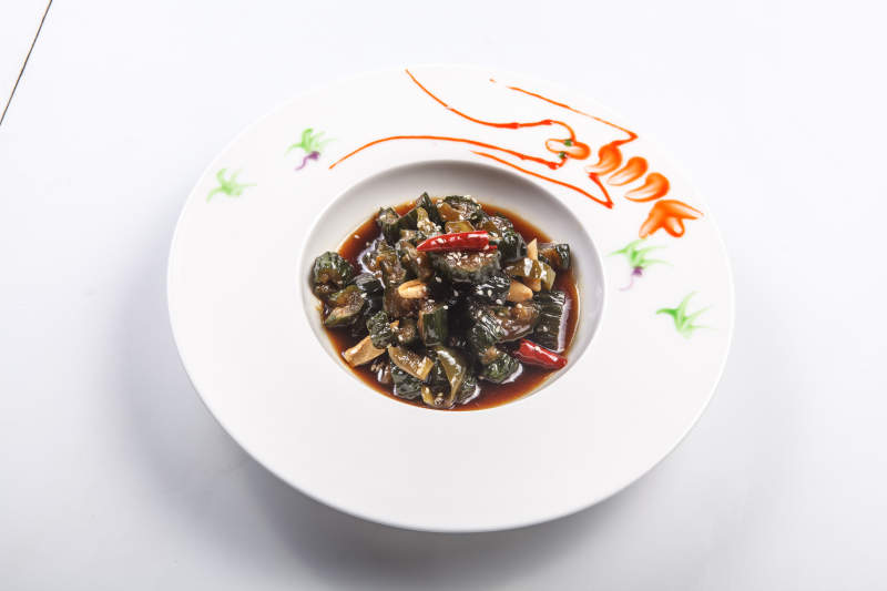 美味酸辣腌黄瓜麻油酱黄瓜图片