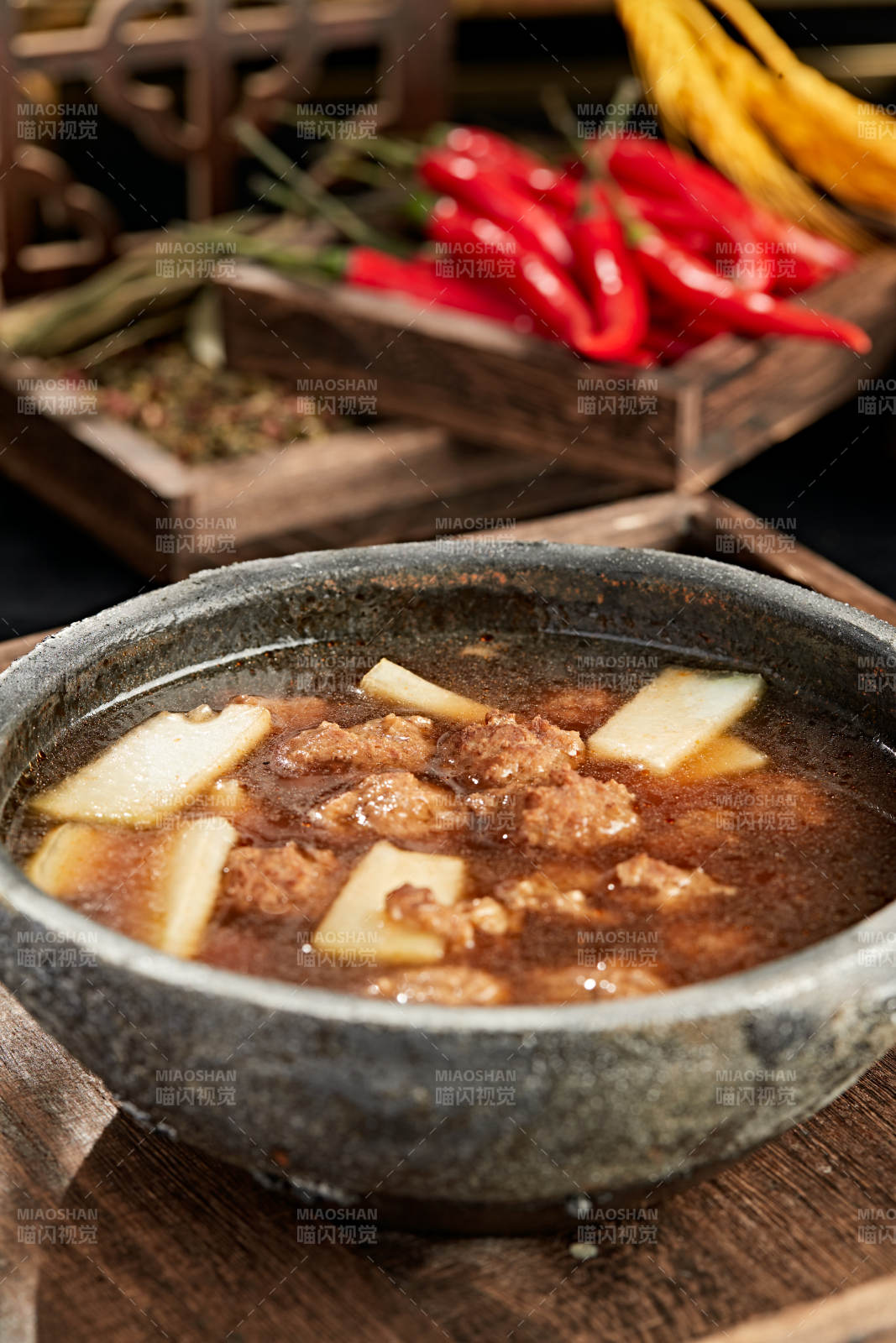 砂锅冬瓜汆丸子图片