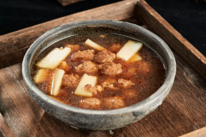 砂锅冬瓜汆丸子图片