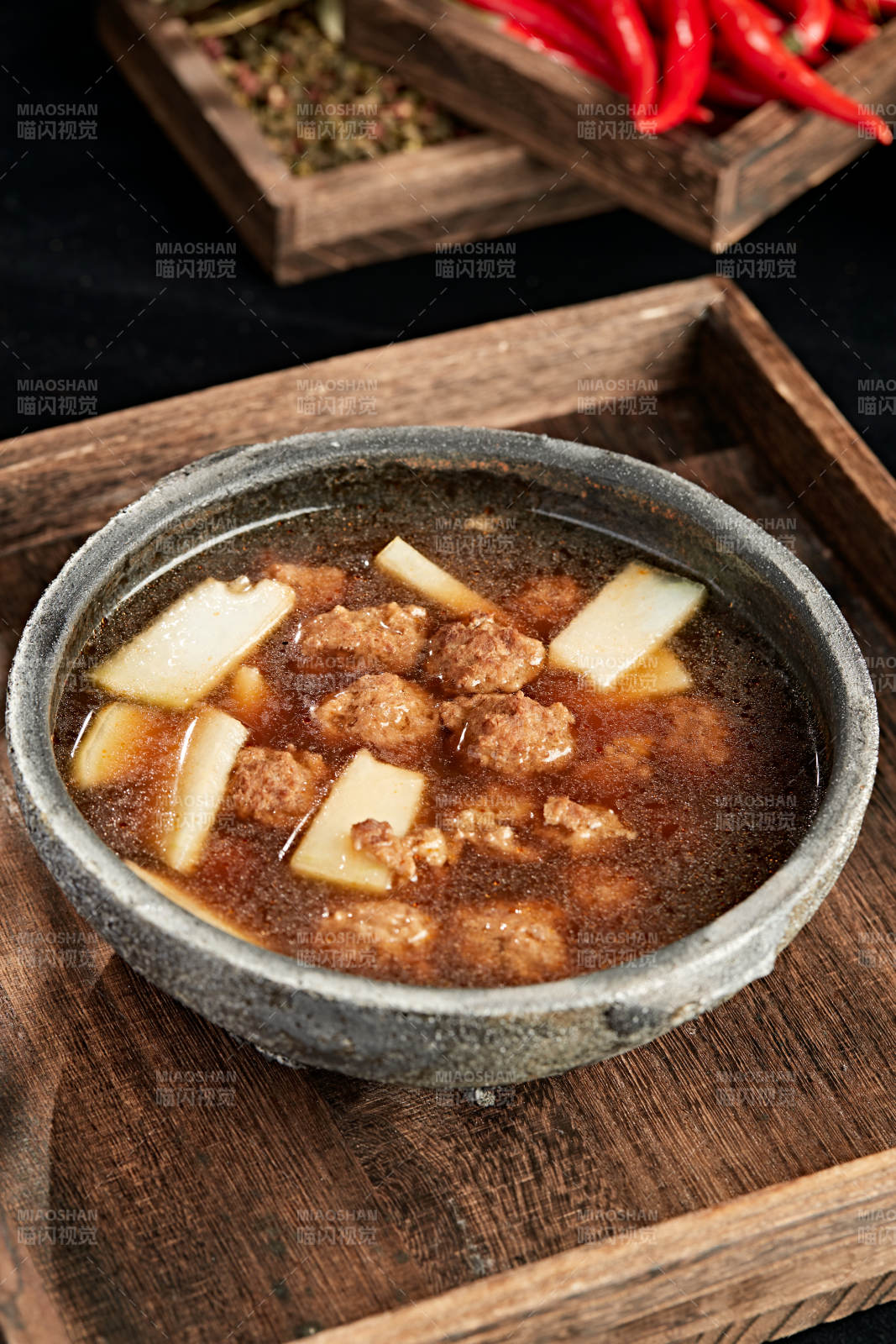 砂锅冬瓜汆丸子图片