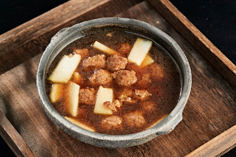 砂锅冬瓜汆丸子图片