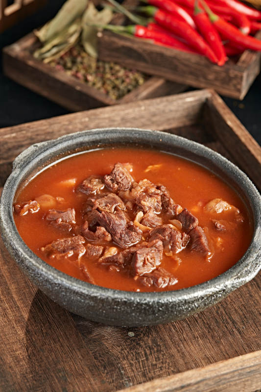 砂锅西红柿牛腩图片