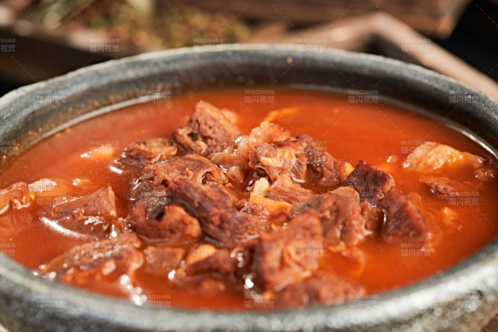 砂锅西红柿牛腩图片