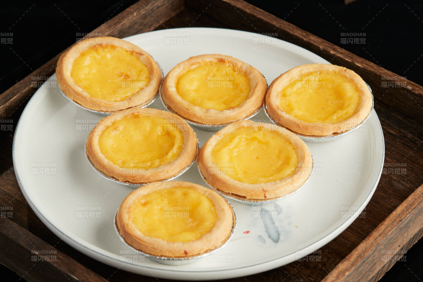 香烤葡式蛋挞图片