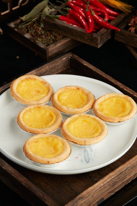 香烤葡式蛋挞图片