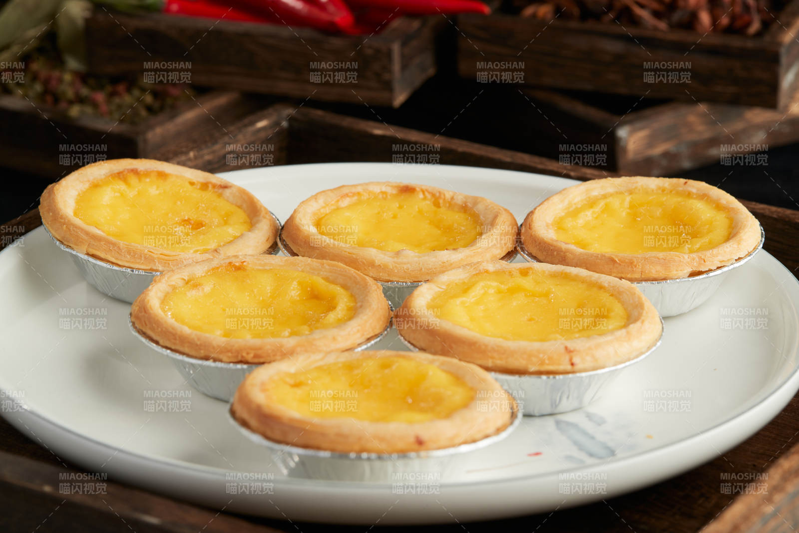 香烤葡式蛋挞图片