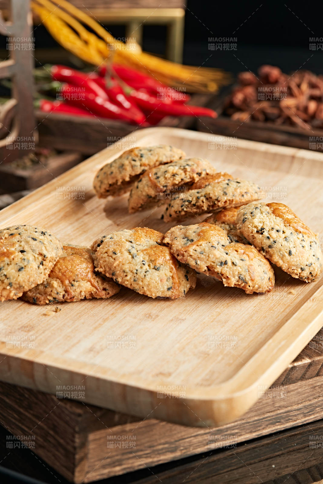 烘焙香烤小酥饼图片