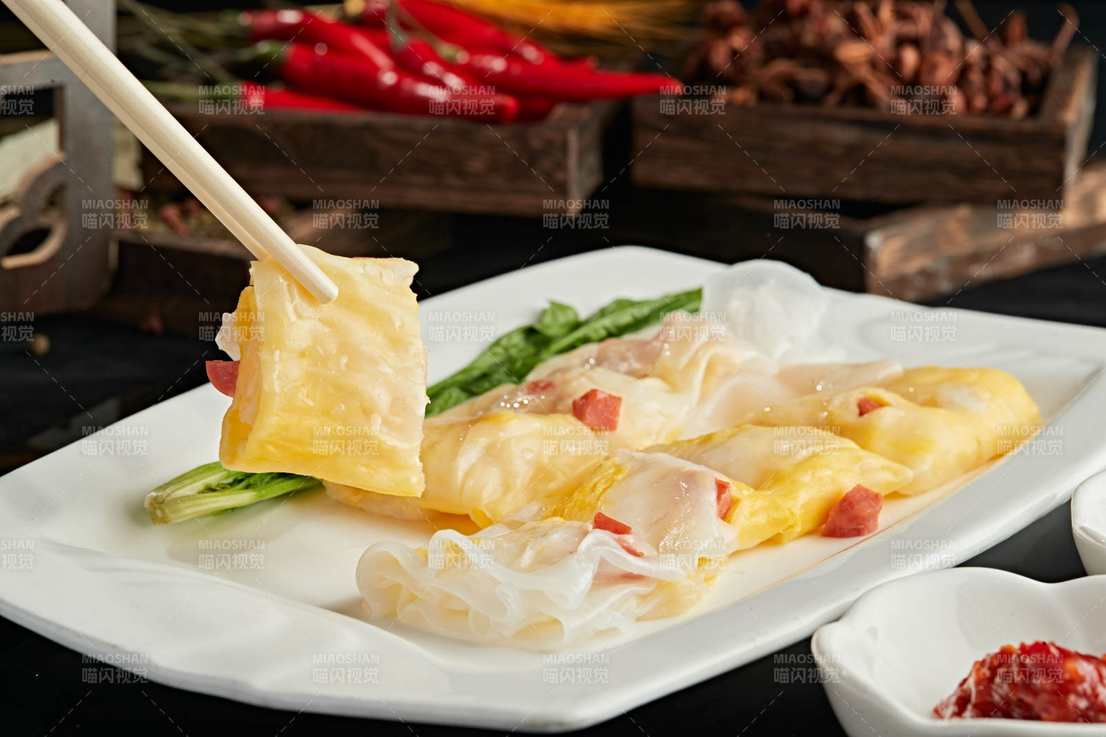 风味布拉肠粉图片