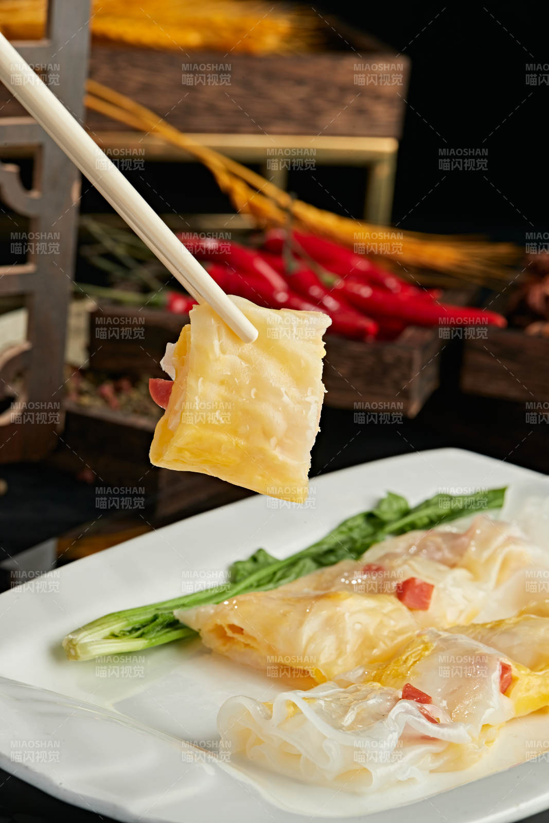 风味布拉肠粉图片