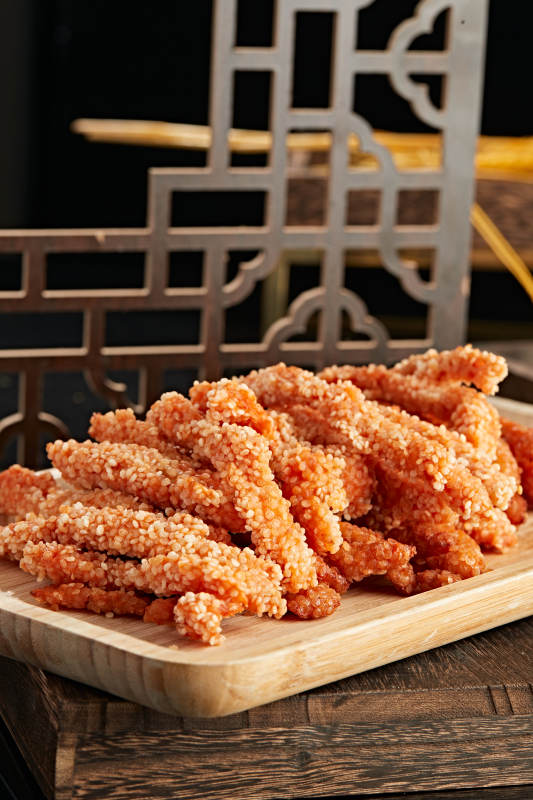 风味炸鸡胸肉鸡柳图片