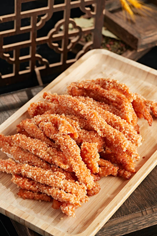 风味炸鸡胸肉鸡柳图片