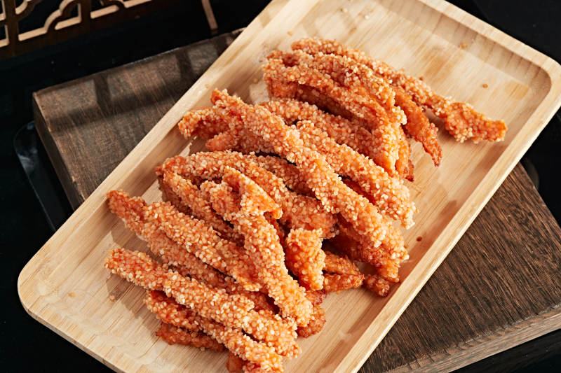 风味炸鸡胸肉鸡柳图片