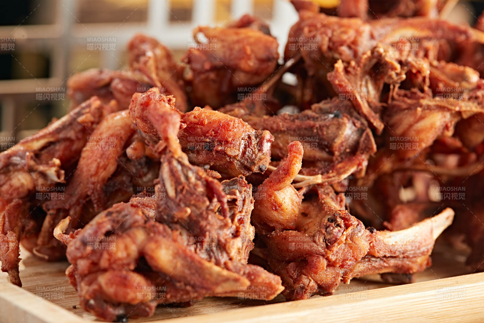 西餐油炸鸡叉骨鸡架图片